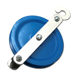 single-pulley-50mm-blue-color-with-aluminum-frame